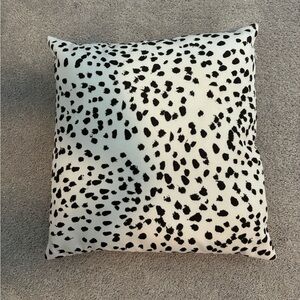 Polka dot pillow